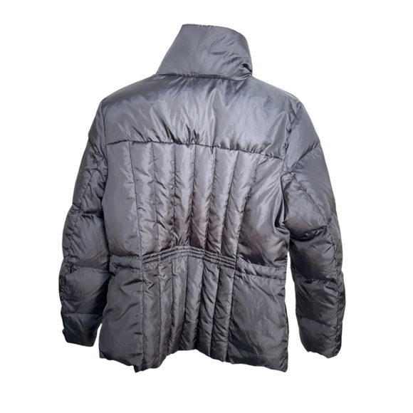 Women's Nine West Black Puffer Jacket Size M - Picture 5 of 5